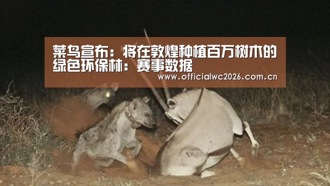 菜鸟宣布:将在敦煌种植百万树木的绿色环保林:赛事数据(图4) 赛事数据